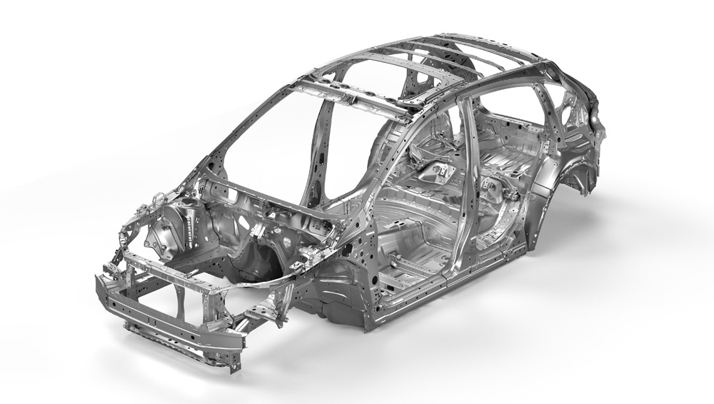 Subaru Crosstrek 2021 Châssis renforcé sophistiqué en forme d’arceau