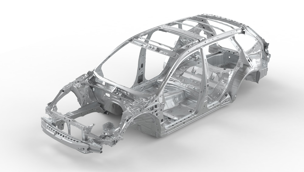 Subaru Outback 2022 Châssis renforcé sophistiqué en forme d’arceau
